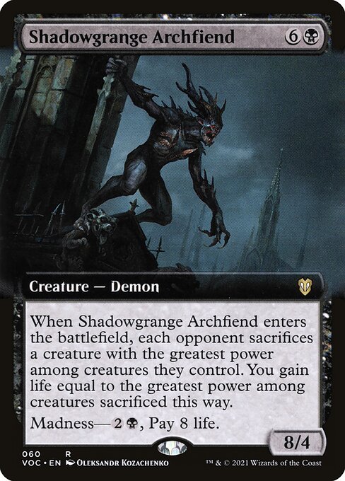 Shadowgrange Archfiend [Extended Artwork]