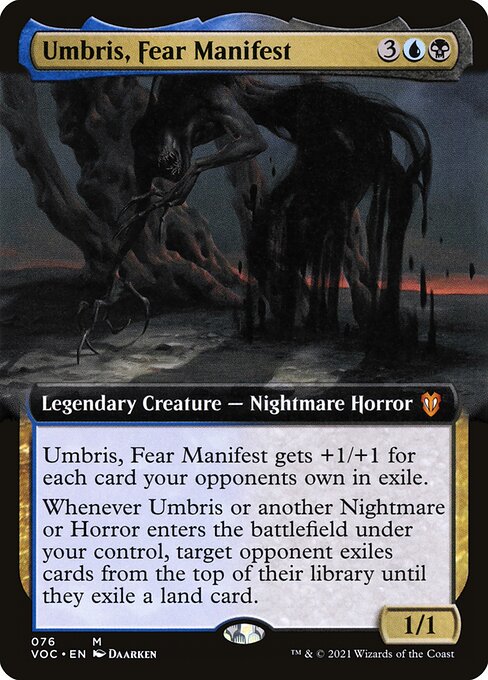 Umbris, Fear Manifest [Extended Artwork]