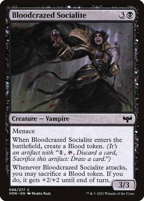 Bloodcrazed Socialite [Foil]
