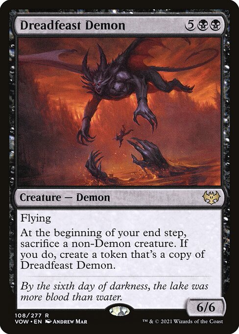 Dreadfeast Demon [Foil]