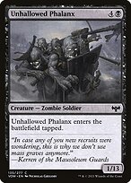 Unhallowed Phalanx [Foil]