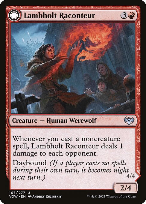 Lambholt Raconteur // Lambholt Ravager [Foil]