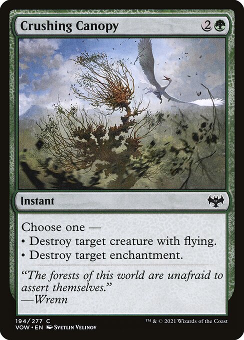 Crushing Canopy [Foil]