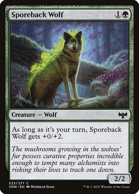 Sporeback Wolf [Foil]