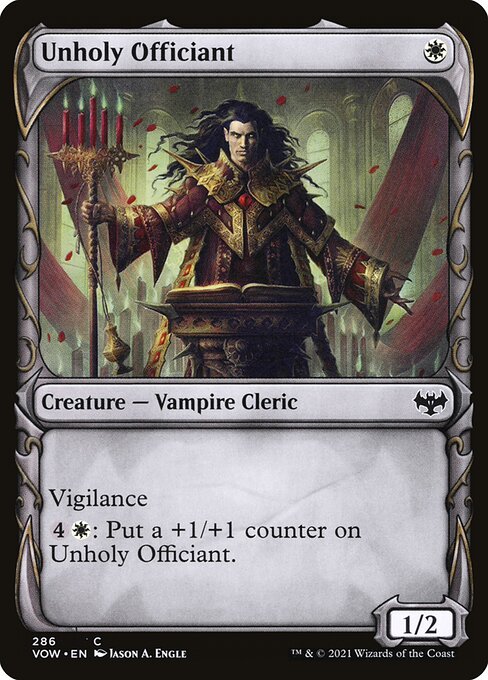 Unholy Officiant [Showcase Foil]