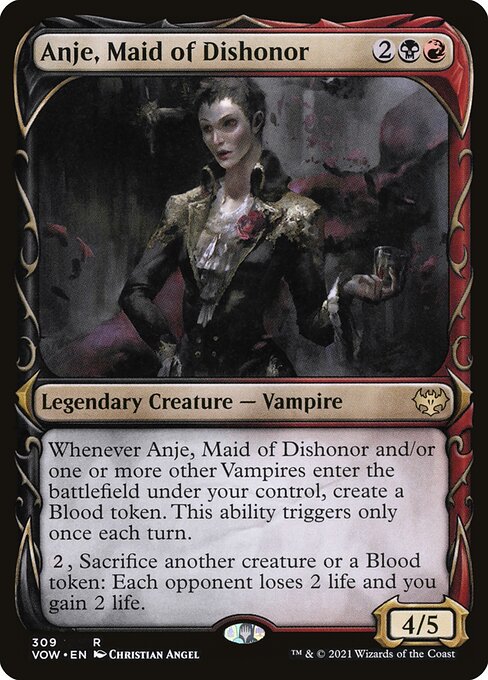 Anje, Maid of Dishonor [Showcase]