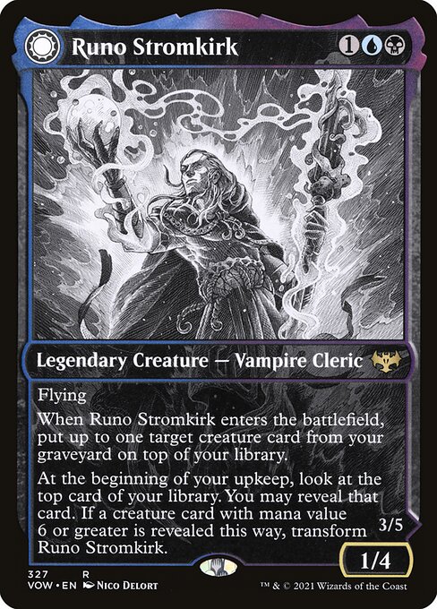 Runo Stromkirk // Krothuss, Lord of the Deep [Showcase Foil]