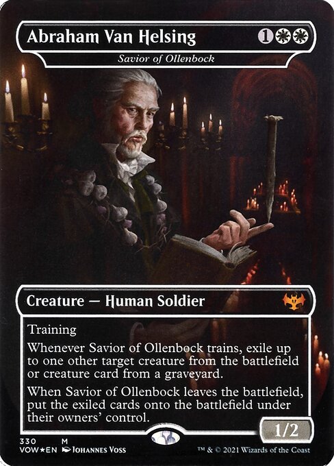 Abraham Van Helsing (Savior of Ollenbock) [Borderless]