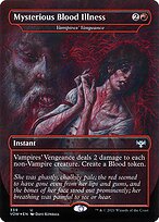 Mysterious Blood Illness (Vampires' Vengeance) [Borderless Foil]