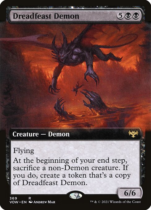 Dreadfeast Demon [Extended Artwork Foil]