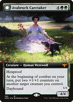 Avabruck Caretaker // Hollowhenge Huntmaster [Extended Artwork]