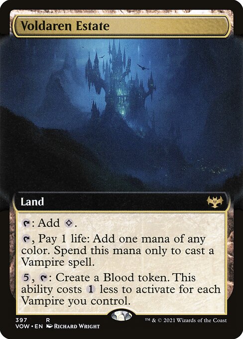 Voldaren Estate [Extended Artwork Foil]
