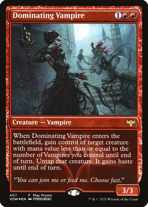 Dominating Vampire [Foil]
