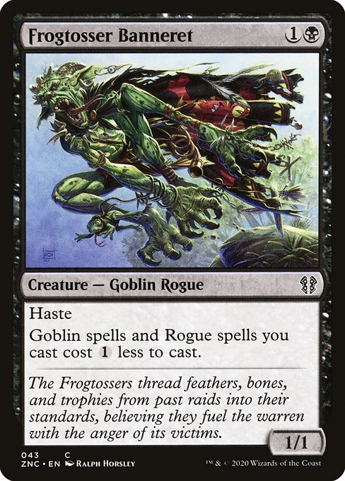 Frogtosser Banneret [Foil]