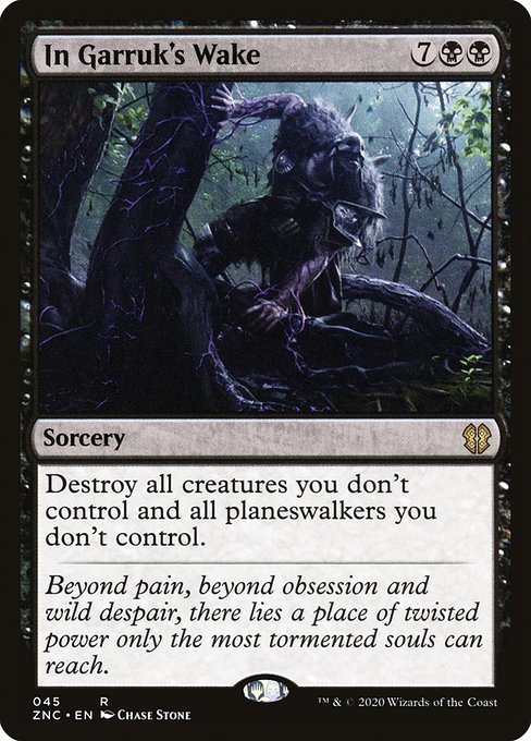 In Garruk's Wake [Foil]