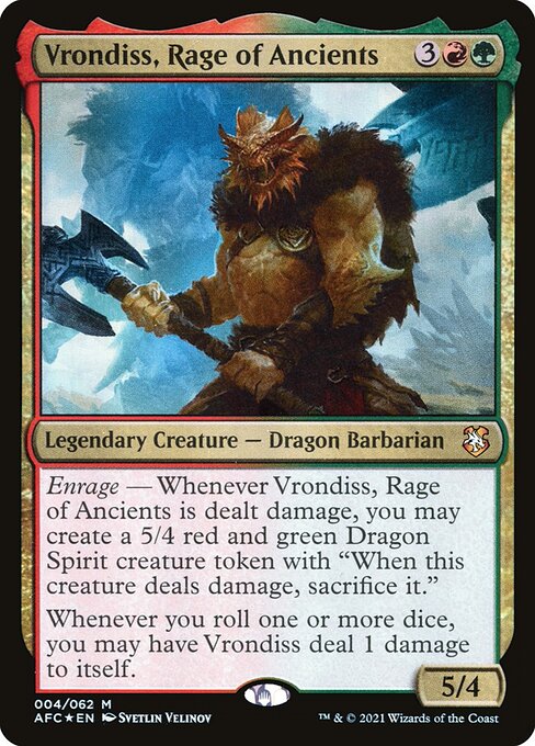 Vrondiss, Rage of Ancients [Foil]