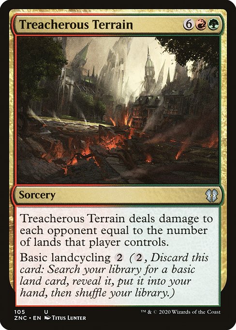 Treacherous Terrain [Foil]