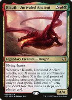 Klauth, Unrivaled Ancient [Foil]