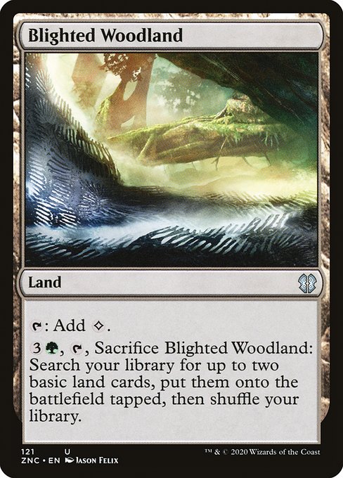 Blighted Woodland [Foil]