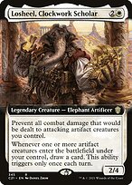 Losheel, Clockwork Scholar [Extended Artwork]