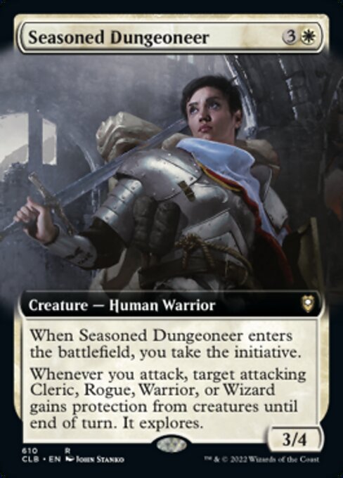Seasoned Dungeoneer [Extended Artwork Foil]