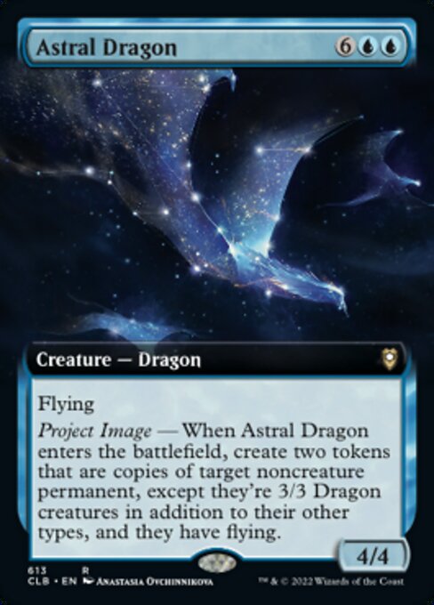 Astral Dragon [Extended Artwork Foil]