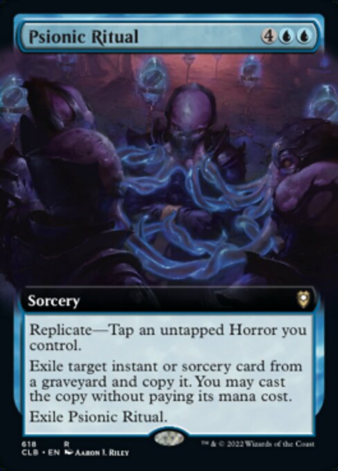 Psionic Ritual [Extended Artwork Foil]