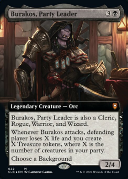 Burakos, Party Leader [Extended Artwork Foil]