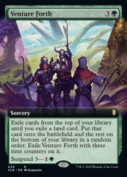 Venture Forth [Extended Artwork Foil]