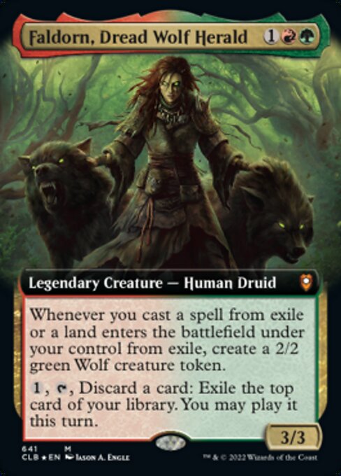 Faldorn, Dread Wolf Herald [Extended Artwork]