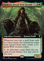 Faldorn, Dread Wolf Herald [Extended Artwork]