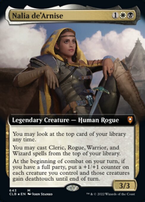 Nalia de'Arnise [Extended Artwork Foil]