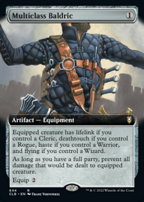 Multiclass Baldric [Extended Artwork]