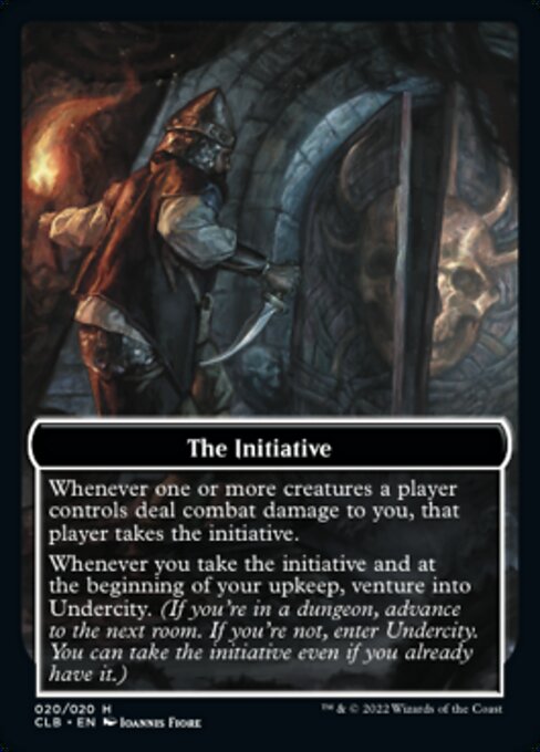 The Initiative // Undercity Token TCLB [Foil]