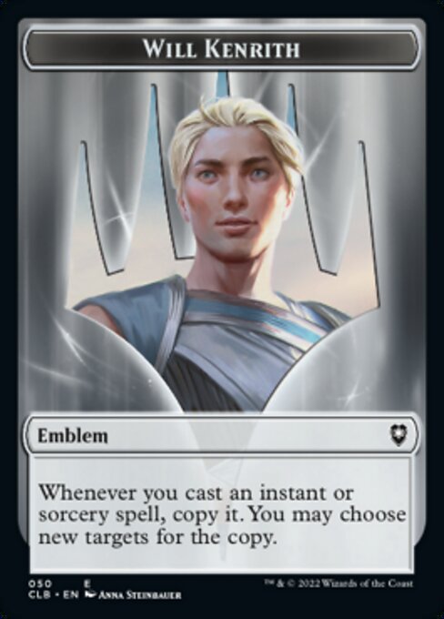 Will Kenrith Emblem Token TCLB