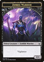 Zombie Warrior Token TWAR