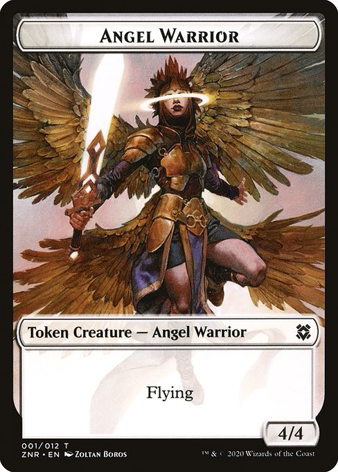Angel Warrior Token TZNR