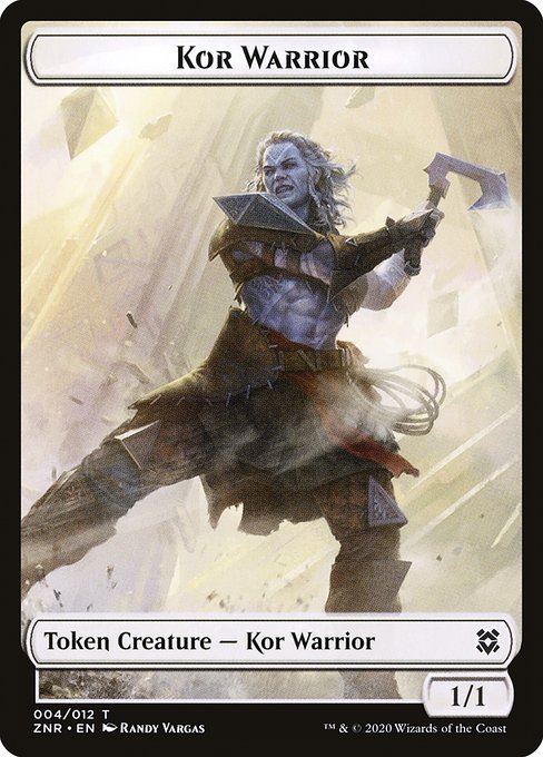 Kor Warrior Token TZNR