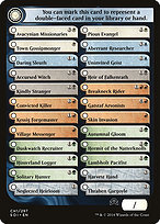 Shadows Over Innistrad Checklist 1 Token TSOI
