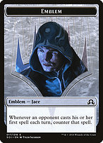 Jace, Unraveler of Secrets Emblem Token TSOI