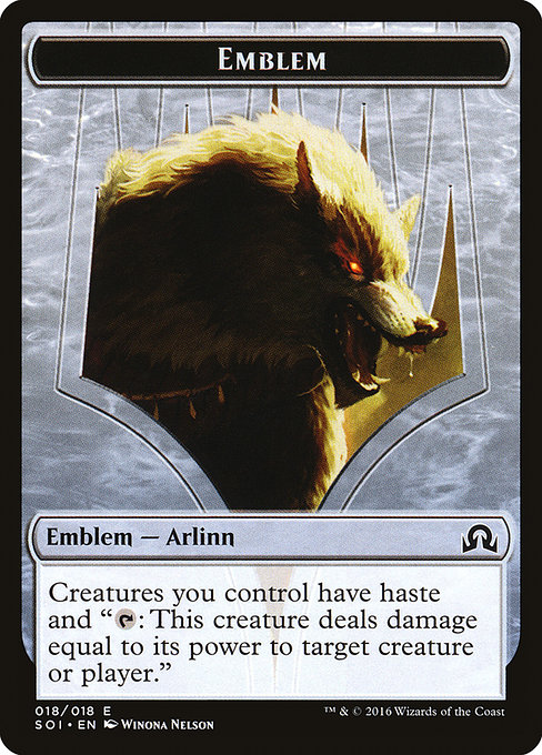 Arlinn Kord Emblem Token TSOI