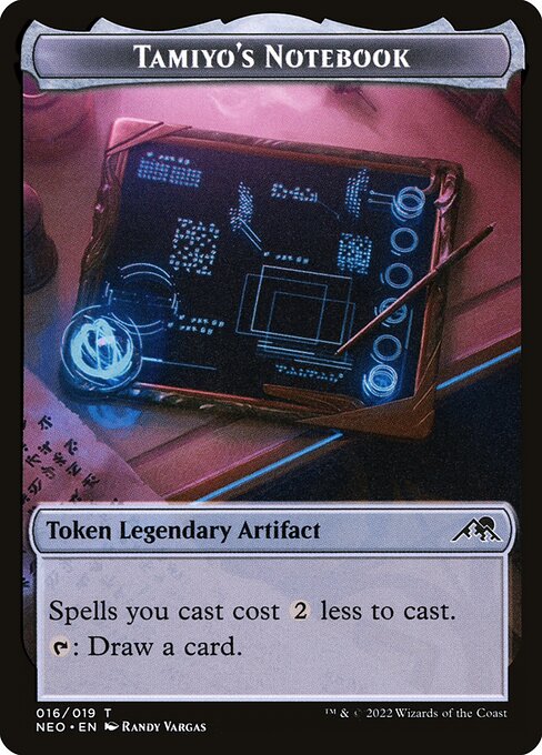Tamiyo's Notebook Token TNEO