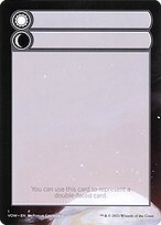 Double-Faced Substitute Card Token SVOW