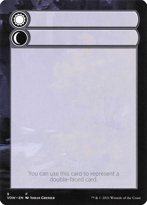 Double-Faced Substitute Card Token SVOW