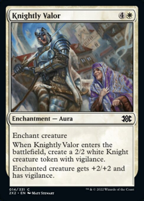 Knightly Valor [Foil]