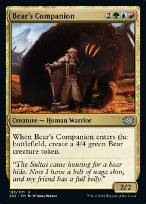 Bear's Companion [Foil]