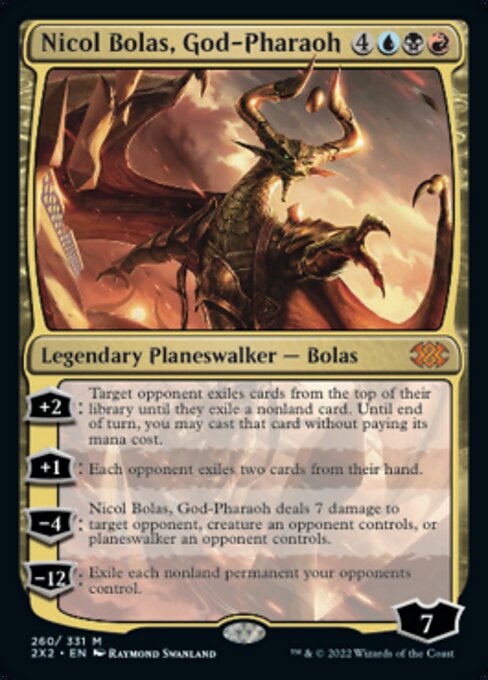 Nicol Bolas, God-Pharaoh [Foil]