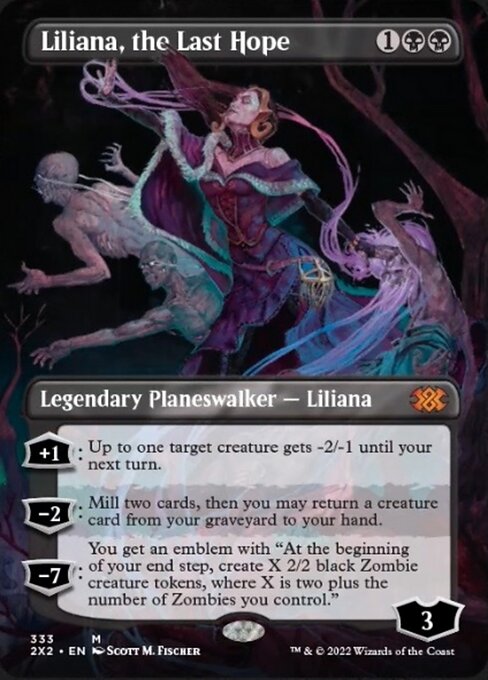 Liliana, the Last Hope [Borderless Foil]