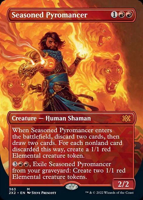 Seasoned Pyromancer [Borderless Foil]