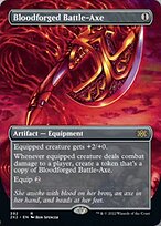 Bloodforged Battle-Axe [Borderless]